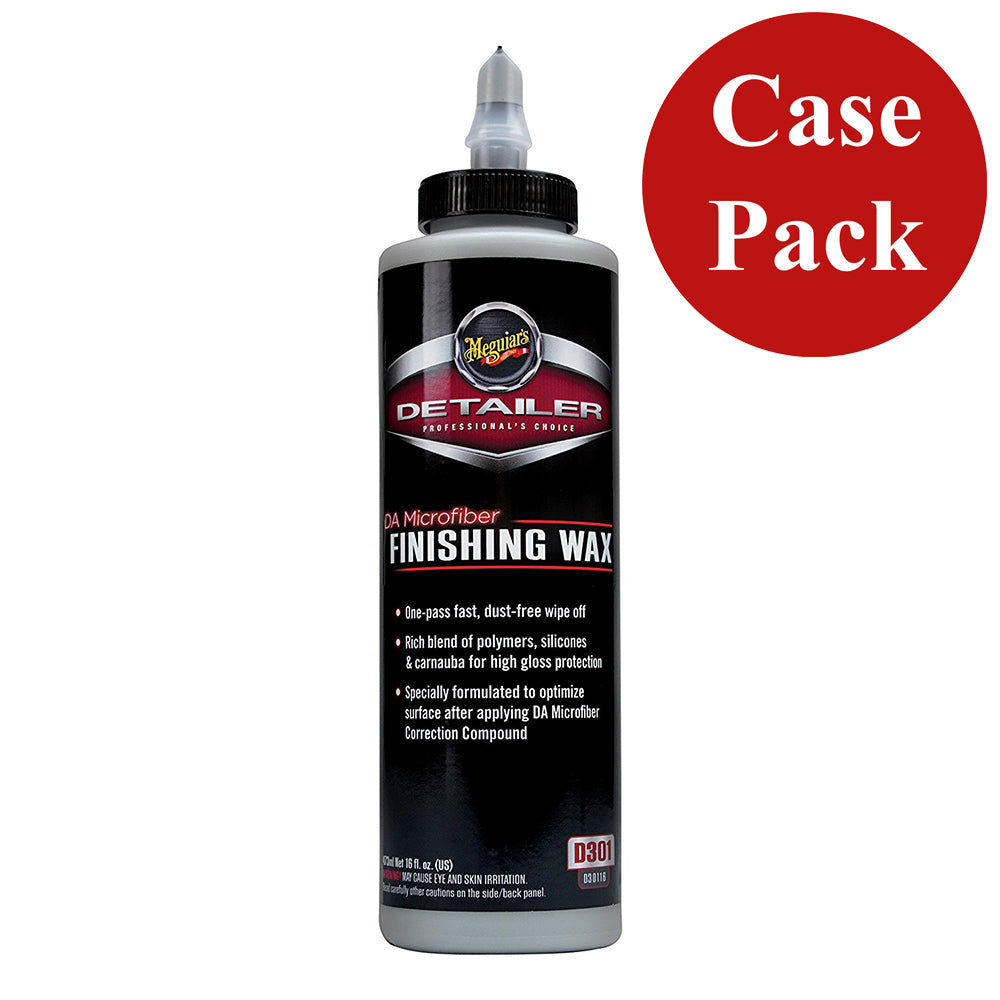 Meguiar's DA Microfiber Finishing Wax - 16oz *Case of 6* D30116CASE — Quality Boat Parts
