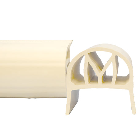 Monarch Nor'Easter M-Fender - 4' - White - 2 x 4 Mounting DFW4X-4 — Quality Boat Parts