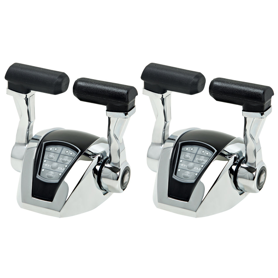 UFlex Power A Electronic Control Package - Dual Engine/Dual Station - Mechanical Throttle/Electronic Shift ME22 — Quality Boat Parts