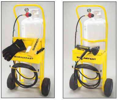 Shrinkfast Hand Cart Tank & Gun (Nds-Handcart) — Quality Boat Parts