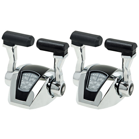 UFlex Power A Electronic Control Package - Dual Engine/Dual Station - Mechanical Throttle/Mechanical Shift MM22 — Quality Boat Parts