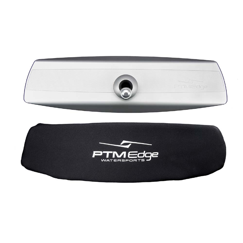 PTM Edge VR-140 Elite Mirror & Cover Combo - Silver P12848-100-MS — Quality Boat Parts