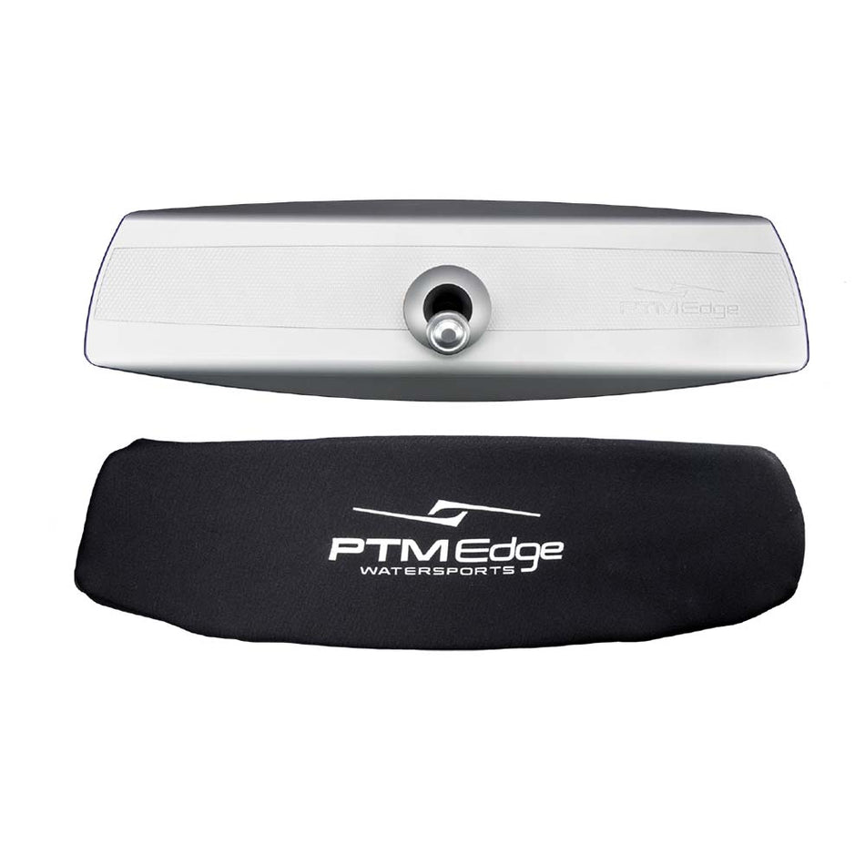 PTM Edge VR-140 Elite Mirror & Cover Combo - Silver P12848-100-MS — Quality Boat Parts