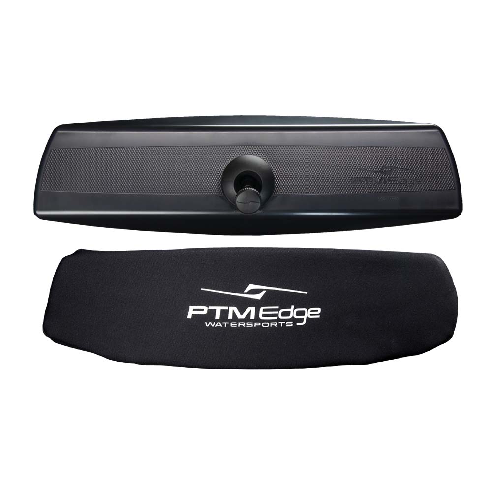 PTM Edge VR-140 Pro Mirror & Cover Combo - Black P12848-200-MS — Quality Boat Parts