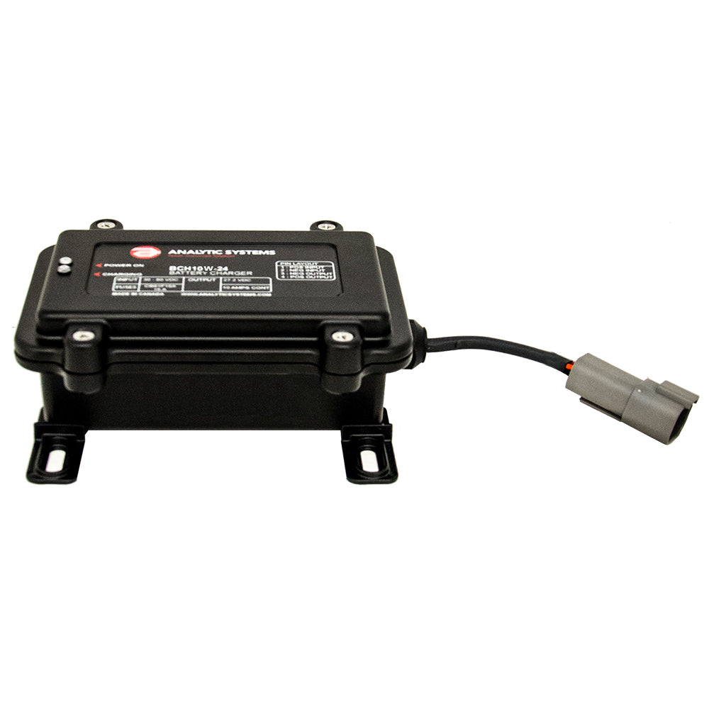 Analytic Systems Waterproof IP66 DC Battery Charger 10A, 24V Out, 30-80V In, Ruggedized BCH10W-24 — Quality Boat Parts