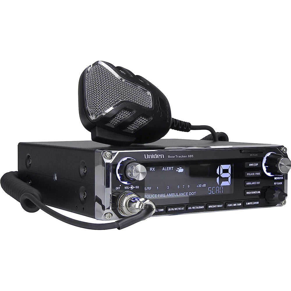 Uniden BearTracker 885 Hybrid CB Radio BEARTRACKER 885 — Quality Boat Parts