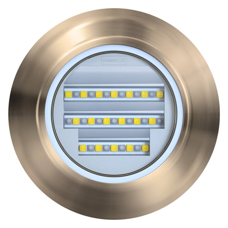 Ocean LED - Explore E7 TH Underwater Light - Bronze Aluminium, IP69K — Quality Boat Parts