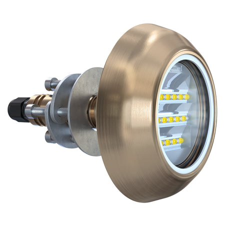 Ocean LED - Explore E7 TH Underwater Light - Bronze Aluminium, IP69K — Quality Boat Parts