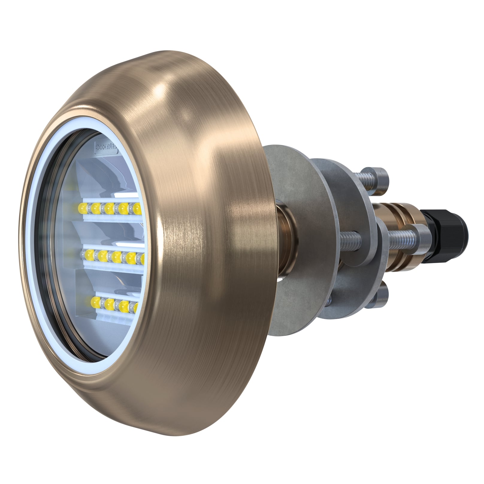 Ocean LED - Explore E7 TH Underwater Light - Bronze Aluminium, IP69K — Quality Boat Parts