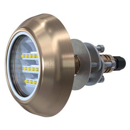 Ocean LED - Explore E7 TH Underwater Light - Bronze Aluminium, IP69K — Quality Boat Parts