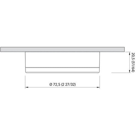 Quick Marine - BARBIE C Downlight - 2W, 10-30V, Stainless Steel, 0.08A — Quality Boat Parts