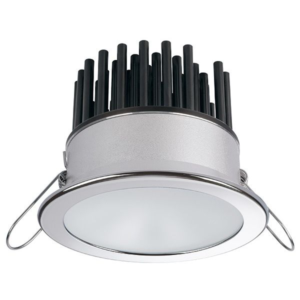Quick Marine - CRISTIAN Downlight - 12W, 10-30V, Stainless Steel, 85°, IP40 — Quality Boat Parts