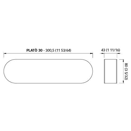 Quick Marine - PLATO 30 Wall Light - Stainless Steel, 0.46A, 11.1W, 20-30V, Dimmable — Quality Boat Parts