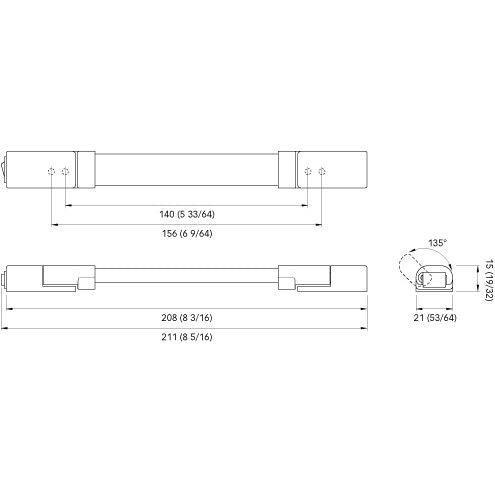 Quick Marine - LINDA 21Light Bar - IP40, 1.5W, 0.12A, 95lm — Quality Boat Parts