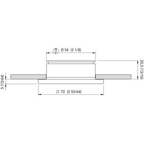 Quick Marine - EDWIN V LED Downlight - 10-30V, 4W, IP66, 85°, 0.17A — Quality Boat Parts