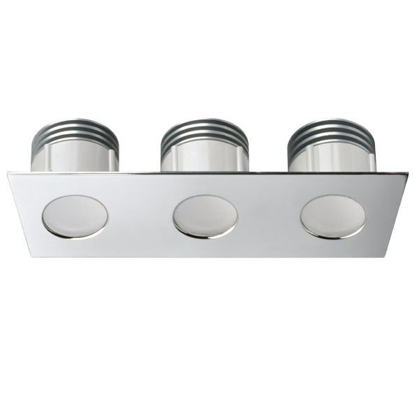 Quick Marine - ERICA 3 LED Downlight - 10-30V, 6W, 45°, IP65, 0.25A — Quality Boat Parts