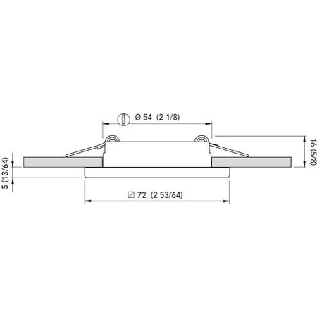 Quick Marine - EDWIN N DUAL LED Downlight - 10-30V, Titanium Finish, 2+2W, 90° — Quality Boat Parts