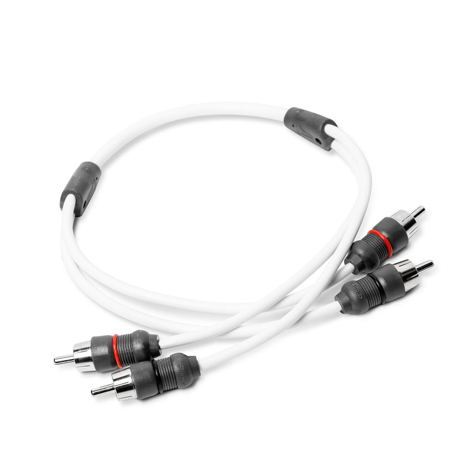 Jl Audio XMD-WHTAIC2-1.5 2-Channel Marine Audio RCA Cable, 1.5 ft, Twisted-Pair — Quality Boat Parts