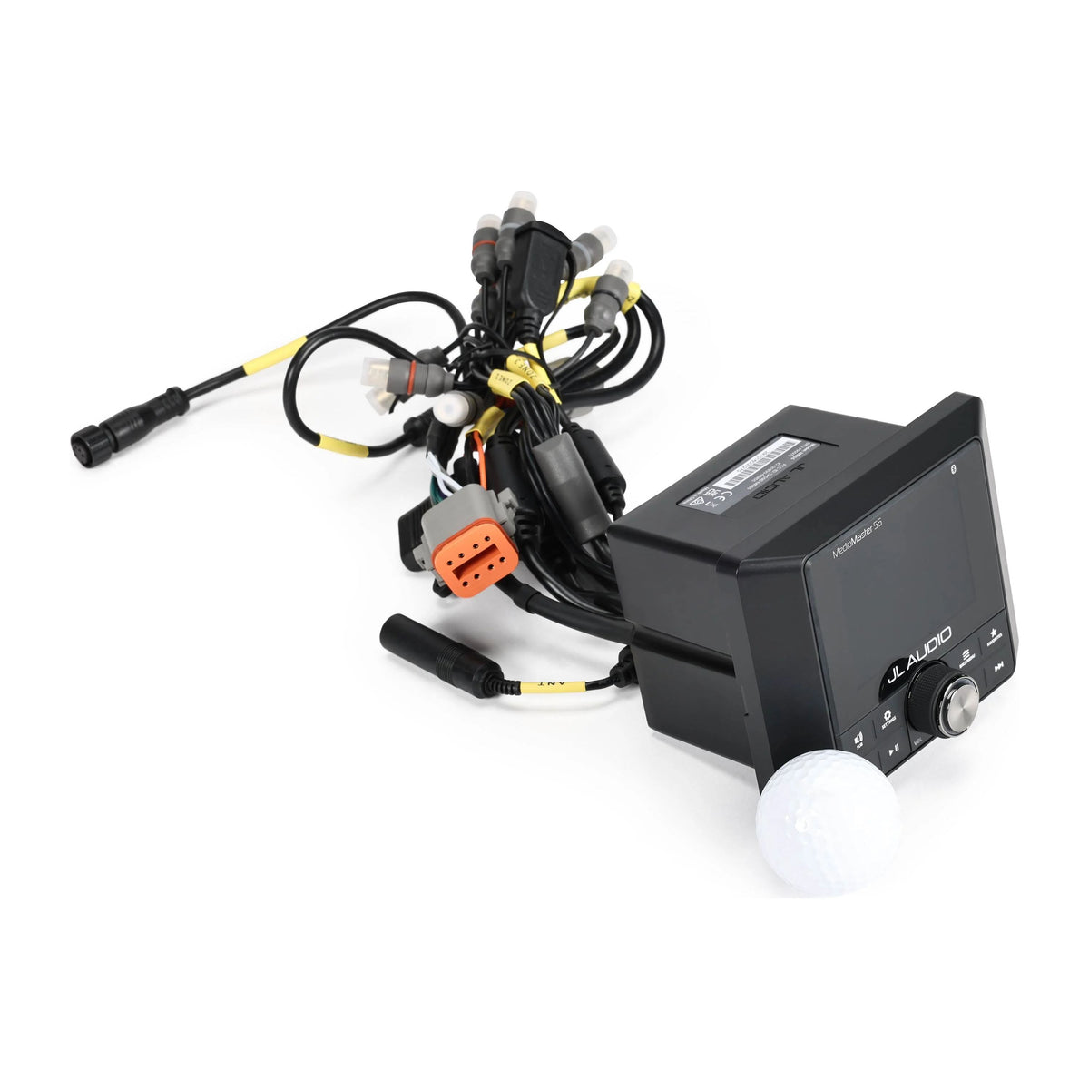 JL Audio MediaMaster 55 Marine Source Unit, NMEA 2000 Certified, 10-16V, IP67, 3-Zone Audio, Bluetooth, 2.8 in Color LCD — Quality Boat Parts