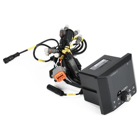 JL Audio MediaMaster 55 Marine Source Unit, NMEA 2000 Certified, 10-16V, IP67, 3-Zone Audio, Bluetooth, 2.8 in Color LCD — Quality Boat Parts