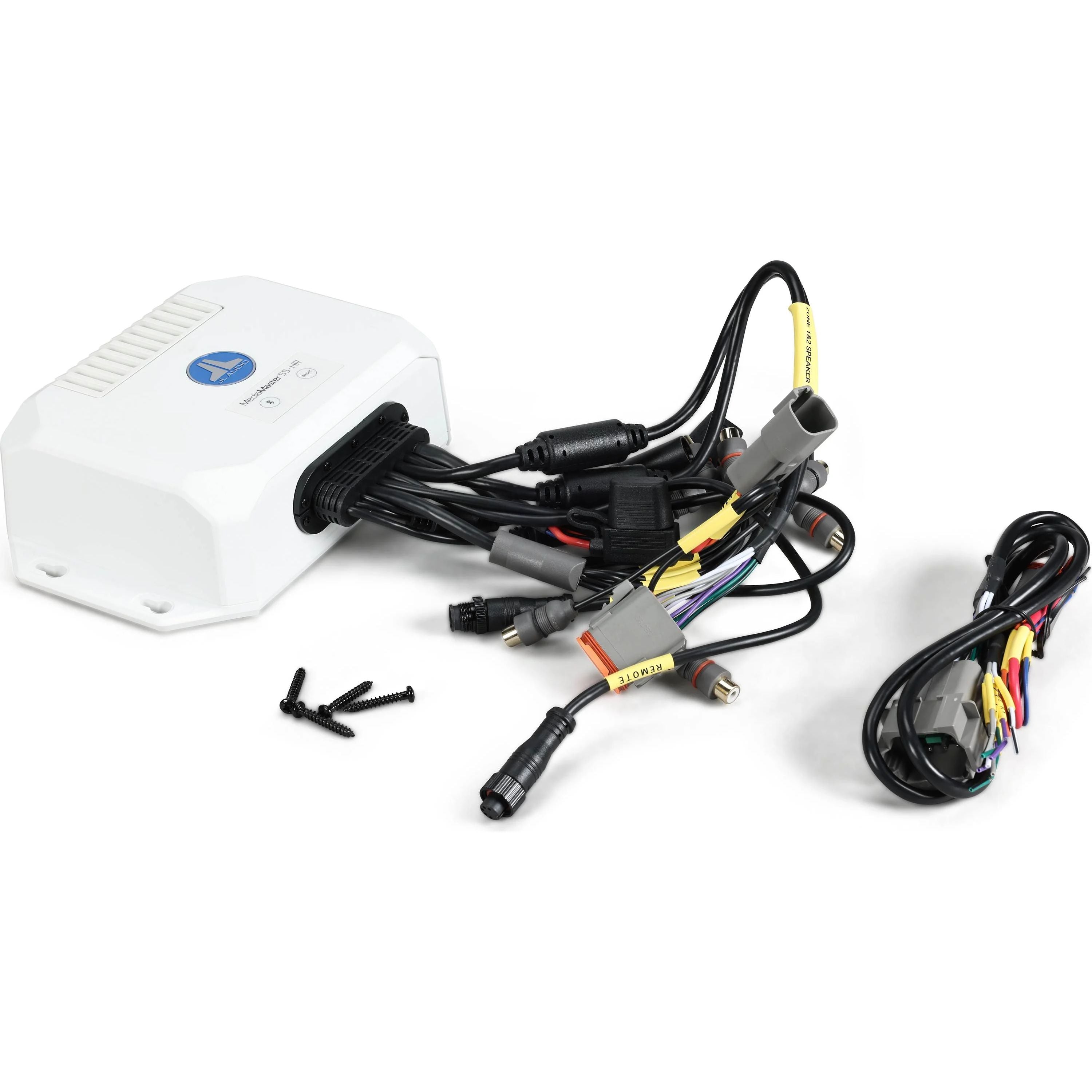 JL Audio MediaMaster MM55-HR Hidden Marine Source Unit, NMEA 2000 MFD Control, 10-16V DC, 25W x 4 @ 4 Ohm — Quality Boat Parts