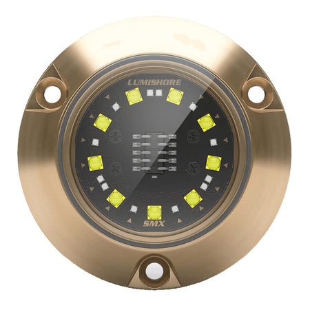 Lumishore ECLIPSE SMX24 Surface Mount Underwater LED Light, White Light, 12V Only, IP68, 3,100 Fixture Lumens, 90° Beam — Quality Boat Parts