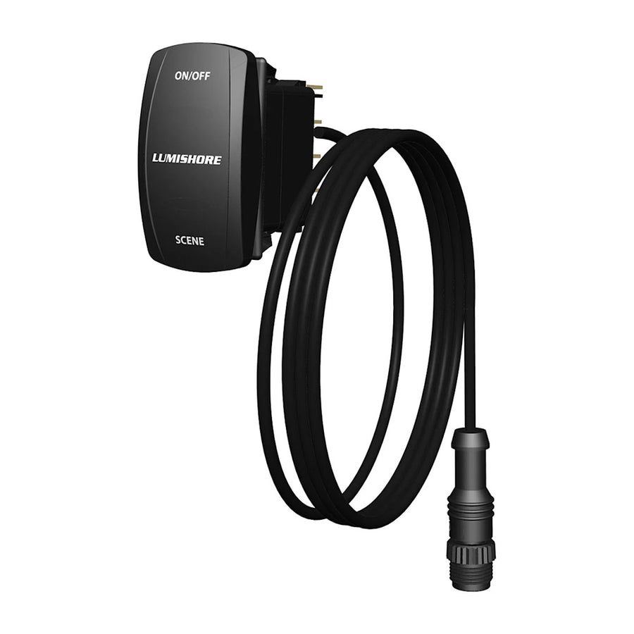 Lumishore SUPRA 2-Way i-Connect Hub Switch, For SMX/THX/TIX Lights, On/Off Momentary — Quality Boat Parts