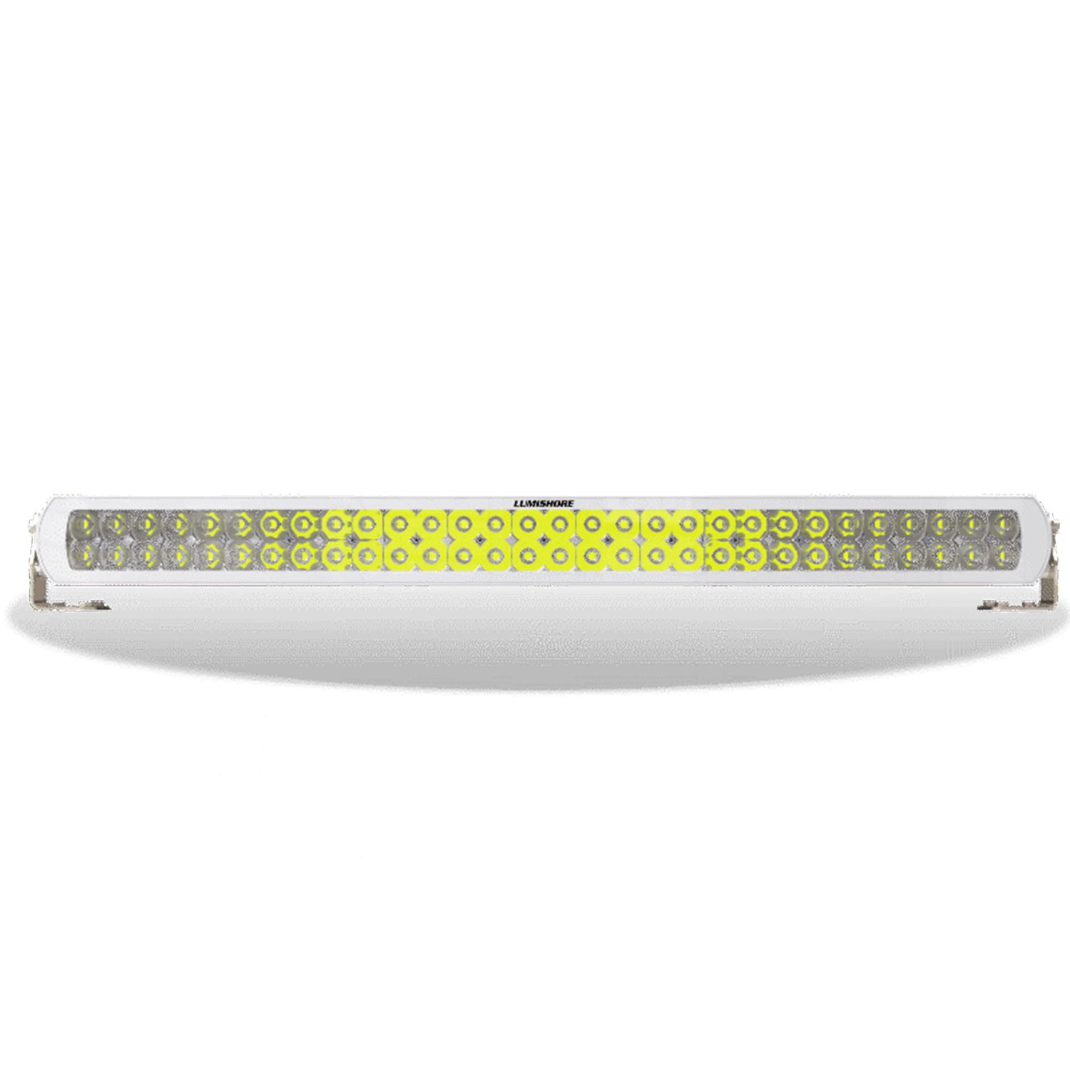 Lumishore 30 in Curved LED Light Bar, White Light, 10.5-31V DC, IP68, 23,760 Fixture Lumens, 9-32 Degree Beam — Quality Boat Parts