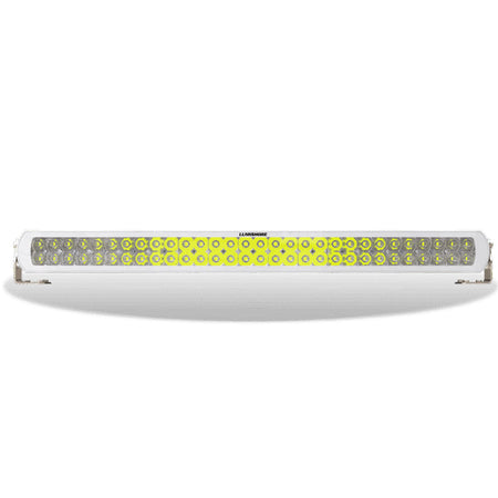 Lumishore 30 in Curved LED Light Bar, White Light, 10.5-31V DC, IP68, 23,760 Fixture Lumens, 9-32 Degree Beam — Quality Boat Parts