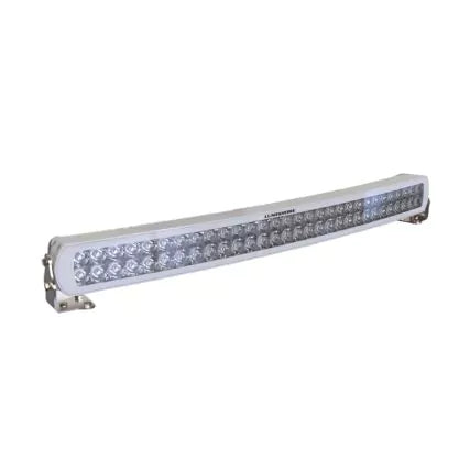 Lumishore 30 in Curved LED Light Bar, White Light, 10.5-31V DC, IP68, 23,760 Fixture Lumens, 9-32 Degree Beam — Quality Boat Parts