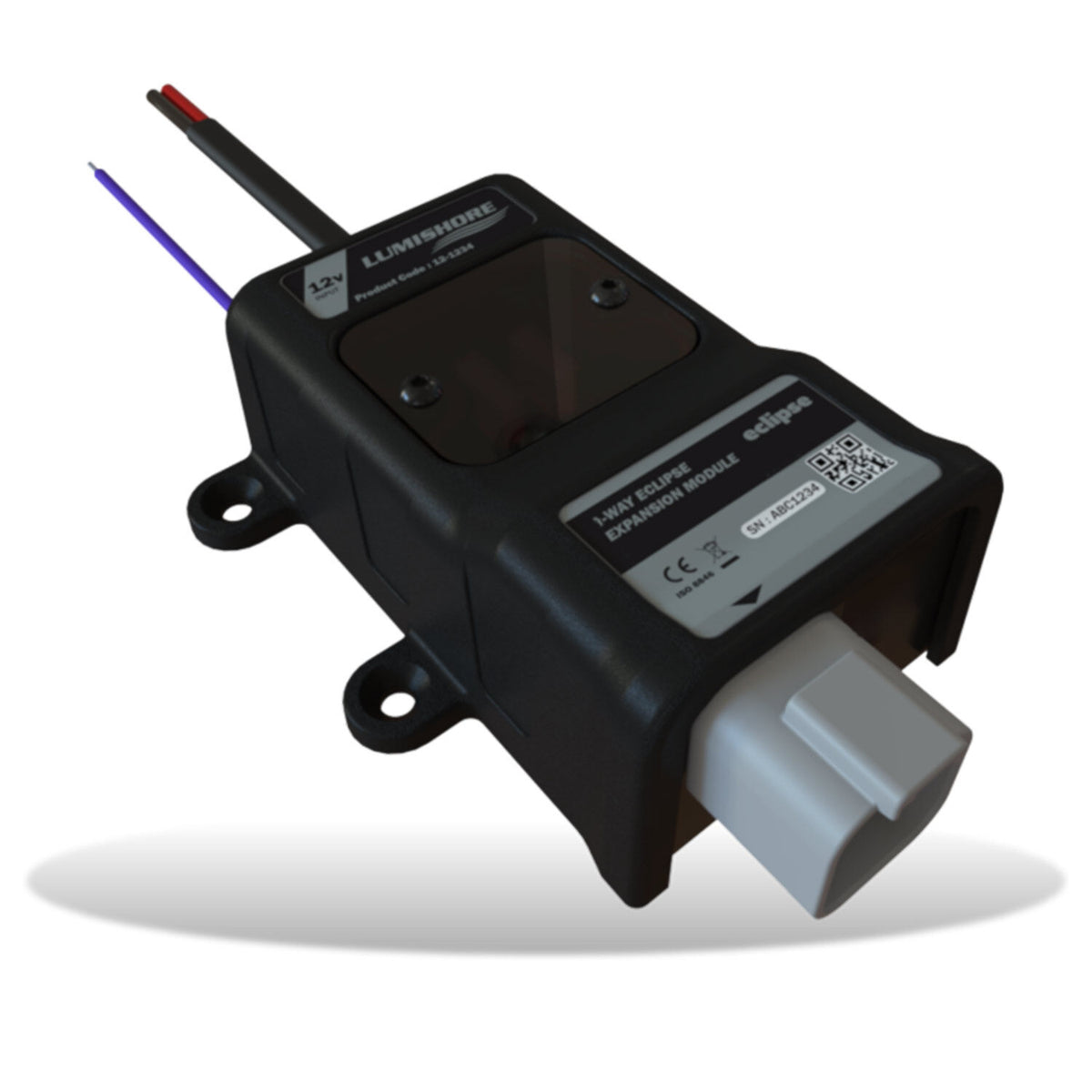 Lumishore ECLIPSE Command Center Expansion Module, 1 Zone, 12V, 10A, IP67 — Quality Boat Parts
