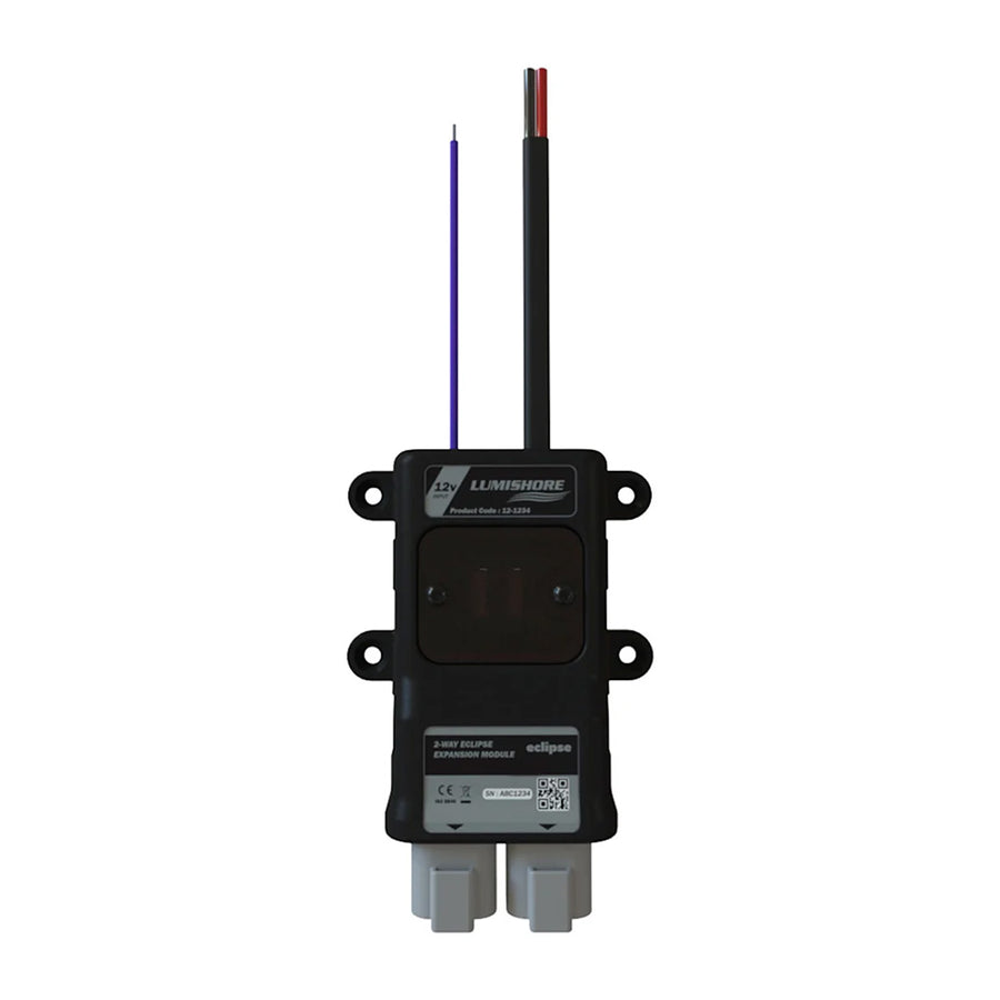Lumishore ECLIPSE 2-Zone Expansion Module, 12V DC, IP67 — Quality Boat Parts