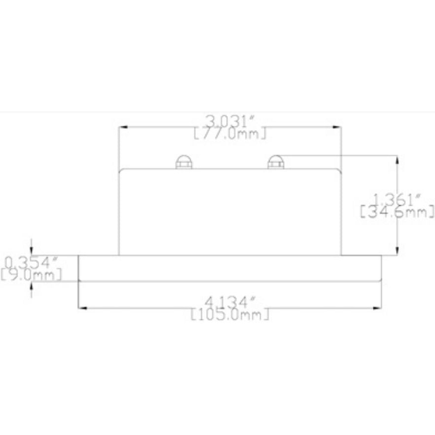 Imtra - T105 PowerLED Downlight - 10-40VDC, 4.7W, IP65 — Quality Boat Parts