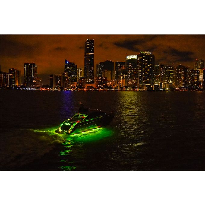 UWL - QTS 130 Underwater Light - 110-240V, 20000Lm, AB2 Bronze — Quality Boat Parts