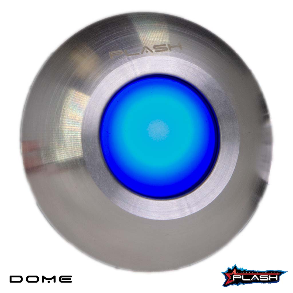 Plash - Gravity Red, Green and Blue LED Deck Light - 1.2W, 0.2A, IP67, 12-24V — Quality Boat Parts