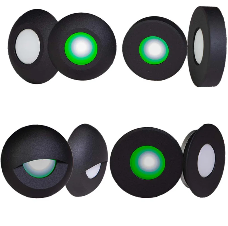 Plash - Gravity Red, Green and Blue LED Deck Light - 1.2W, 0.2A, IP67, 12-24V — Quality Boat Parts