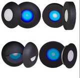 Plash - Gravity Red, Green and Blue LED Deck Light - 1.2W, 0.2A, IP67, 12-24V — Quality Boat Parts