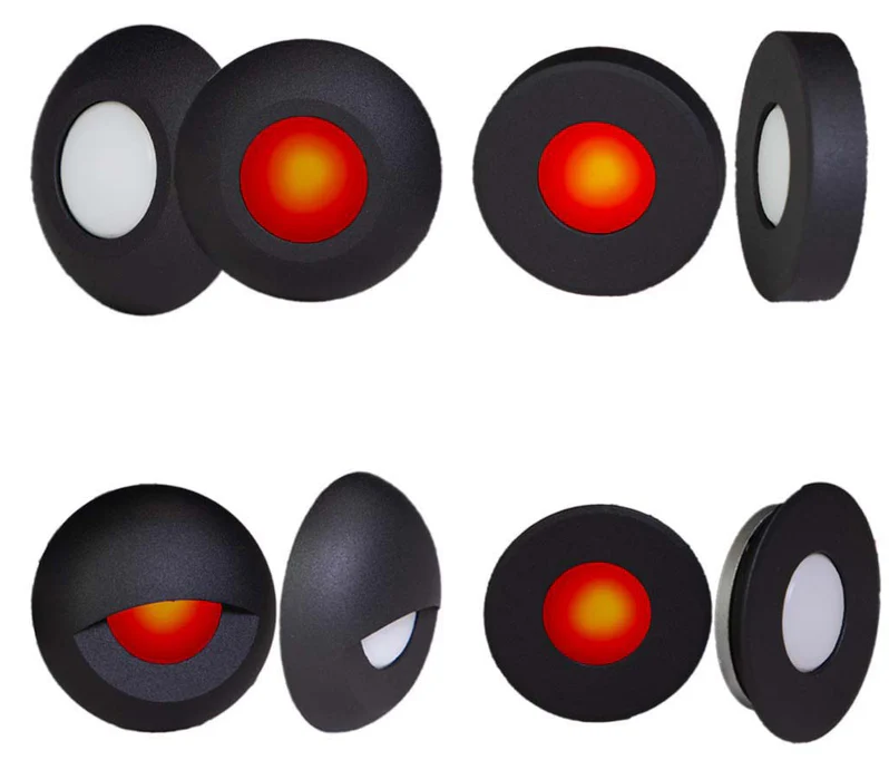 Plash - Gravity Red, Green and Blue LED Deck Light - 1.2W, 0.2A, IP67, 12-24V — Quality Boat Parts