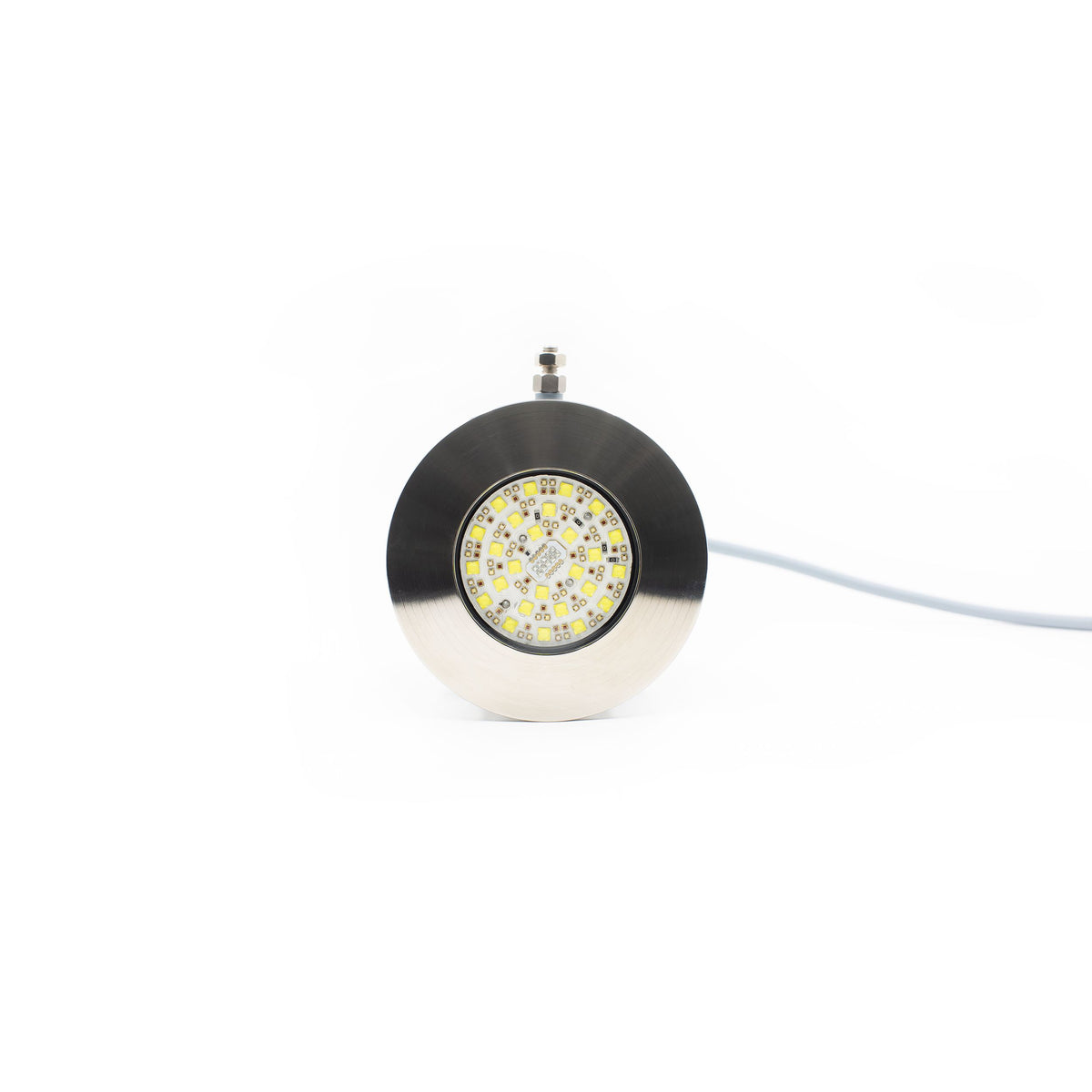 UWL - QTS 100 Low Voltage Underwater Light - Titanium, Flush Mount — Quality Boat Parts