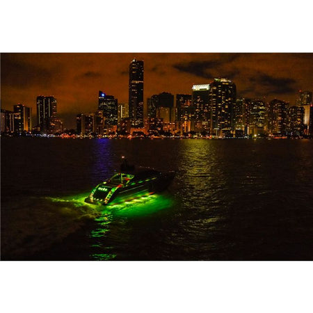 UWL - QTS 100 Low Voltage Underwater Light - Titanium, Flush Mount — Quality Boat Parts