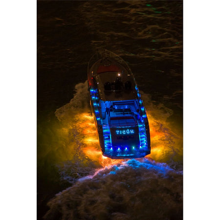 UWL - QTS 100 Low Voltage Underwater Light - Titanium, Flush Mount — Quality Boat Parts