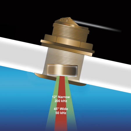 Airmar - B60 50/200 Khz 20DEG Tilted Transducer — Quality Boat Parts