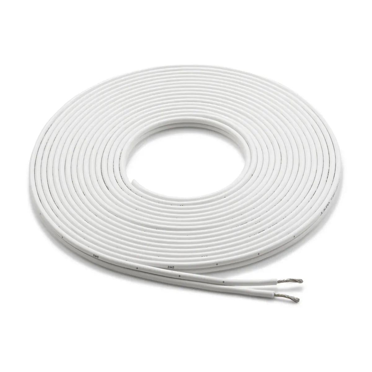JL Audio Parallel Conductor Speaker Cable, For Marine Speaker Systems, Tinned Copper Conductors, White PVC Jacket — Quality Boat Parts