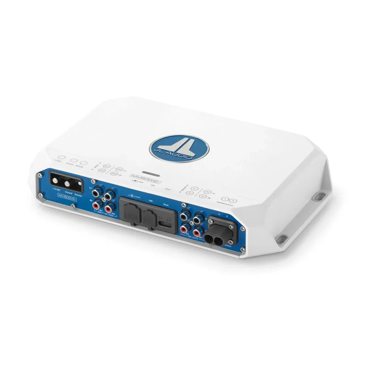 JL Audio MVi Marine Amplifiers, Integrated DSP, Class D — Quality Boat Parts