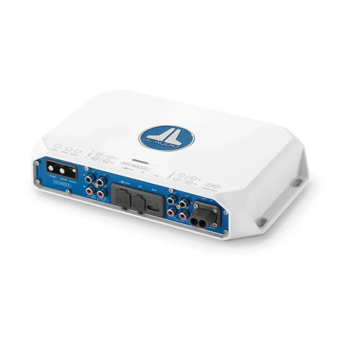 JL Audio MVi Marine Amplifiers, Integrated DSP, Class D — Quality Boat Parts