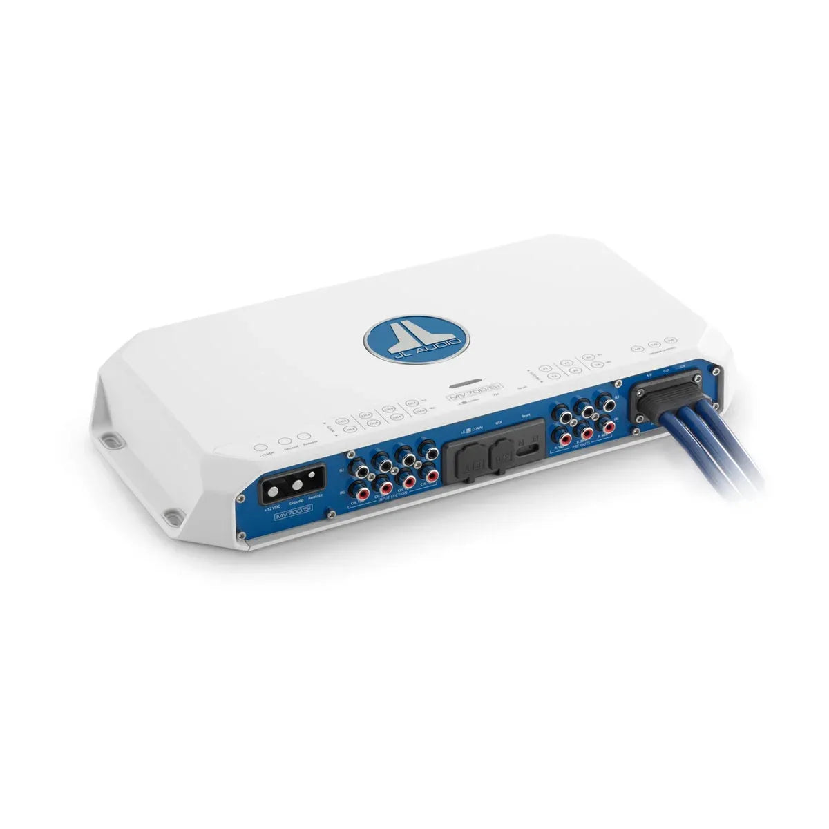 JL Audio MVi Marine Amplifiers, Integrated DSP, Class D — Quality Boat Parts