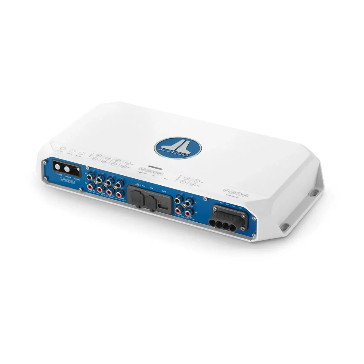 JL Audio MVi Marine Amplifiers, Integrated DSP, Class D — Quality Boat Parts