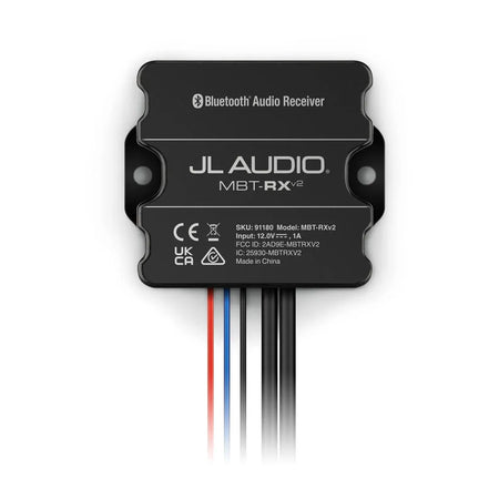 JL Audio MBT Marine Bluetooth Audio Receiver, aptX HD — Quality Boat Parts