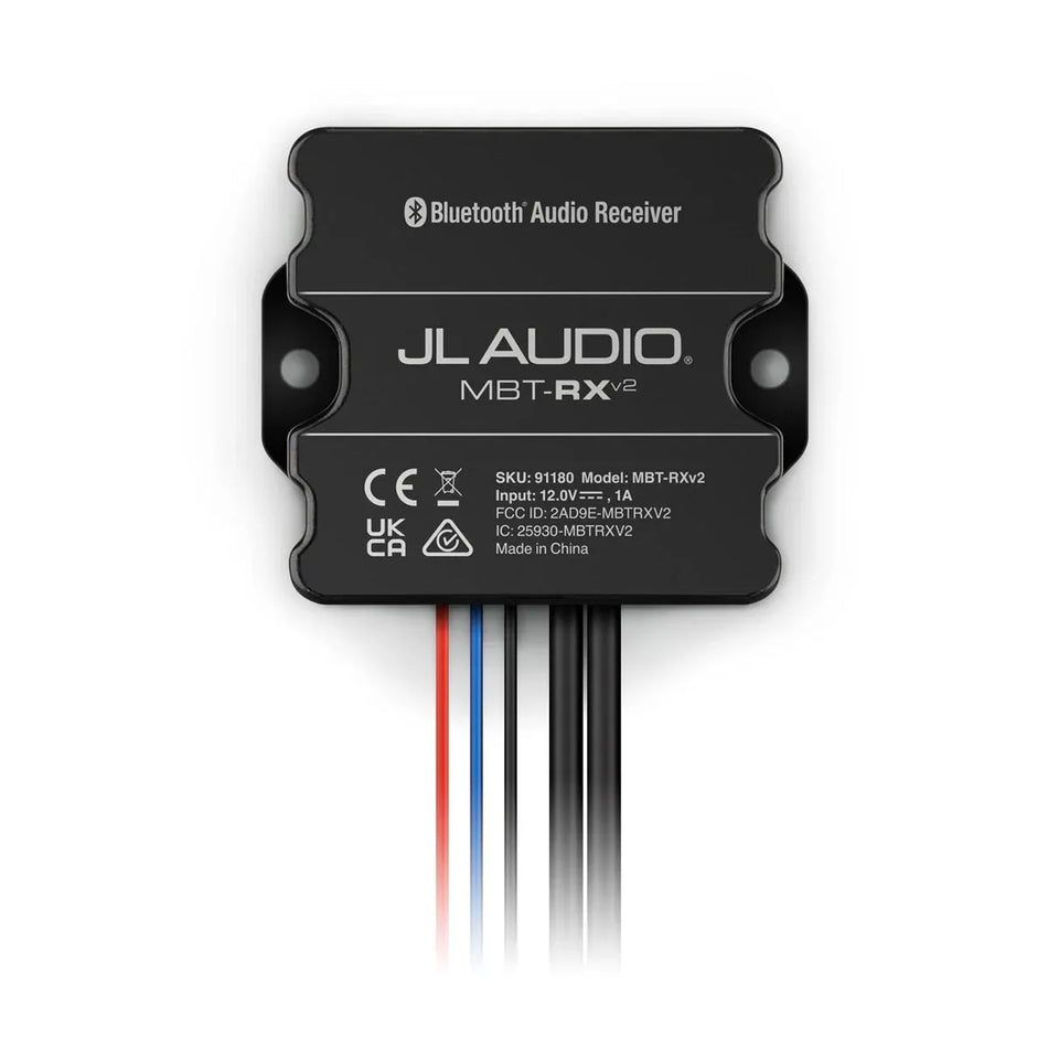 JL Audio MBT Marine Bluetooth Audio Receiver, aptX HD — Quality Boat Parts