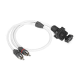 JL Audio Panel-Mount Audio Connector, Sealed Rubber Cover — Quality Boat Parts